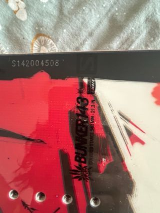 Tabla Snowboard Salomon Bunker 143