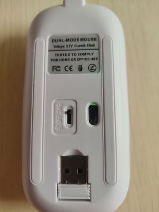 Funda Teclado Bluetooth Rosa + Ratón Inalámbrico