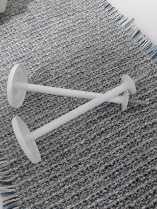 Reggitenda bianchi decorati