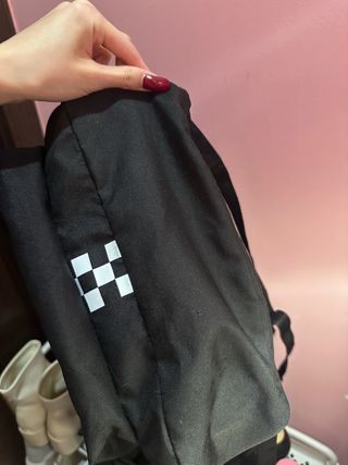 Mochila Vans Negra Checkerboard