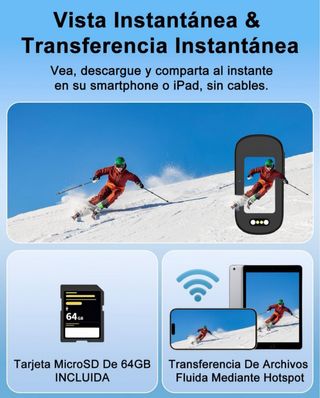 Cámara Deportiva 4K WIFI