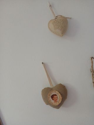 Set de corazones decoración