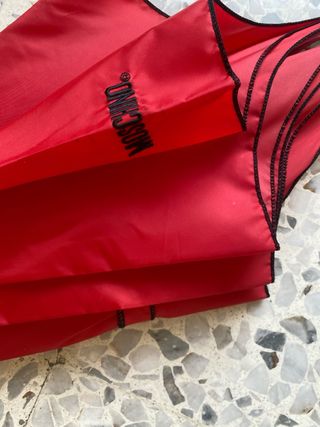 Paraguas Moschino Rojo