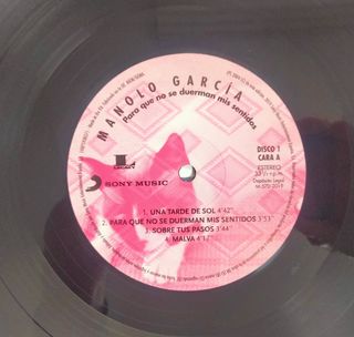 Manolo García /Para Que No Se Duerman Mis Sentidos
