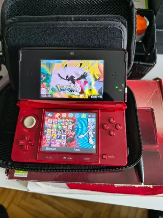 Nintendo 3DS Roja ámuchos juegos