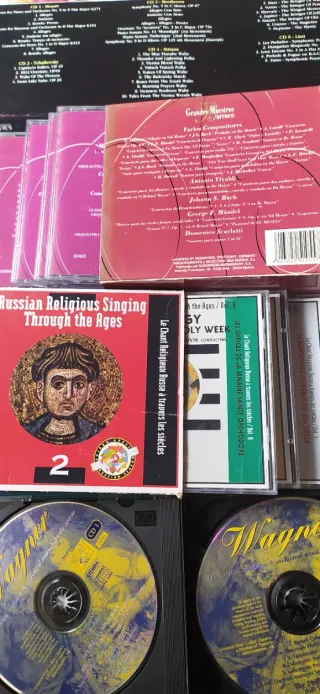 Lote Clásico 26CD: Bach, Wagner, Handel, Vivaldi..