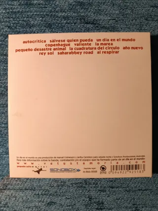 CD Vetusta Morla - Un día en el mundo (1ª Ed)
