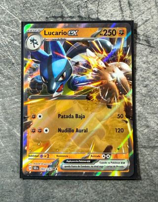 Lucario EX Corona Astral Carta Pokemon