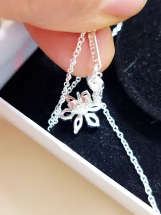 Conjunto Pandora Herbario Azul Brillante