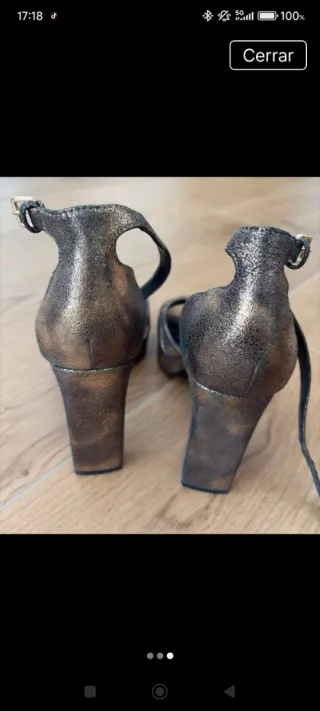 Sandalias Uterque Piel Talla 38