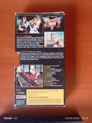 Películas VHS Street Fighter II (Anime)