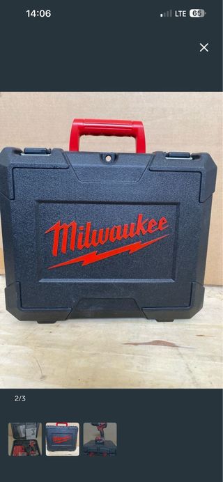 Taladro Milwaukee M12 Batería 5.0Ah + Maletín
