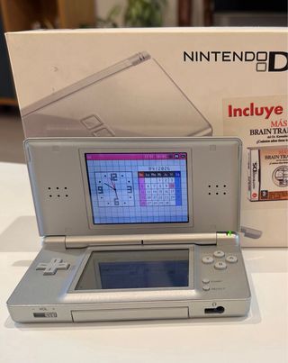 Nintendo DS Lite Plata
