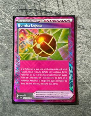 Bomba Lujosa Corona Astral Carta Pokemon