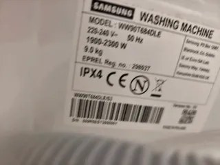 Lavadora Samsung Blanca