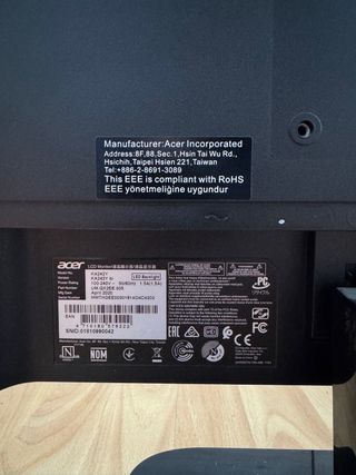 Monitor Acer 24’’