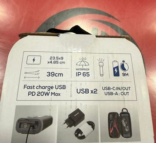 Booster Battery 1000A de Norauto, Nuevo.