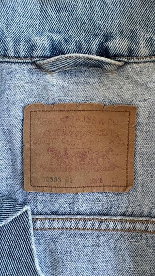 Levi's 70503 Chaqueta Vaquera Vintage Hombre L Azu