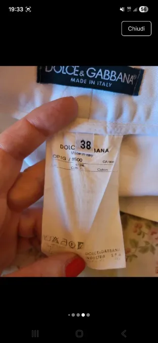 Jeans Dolce & Gabbana donna cotone