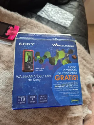 Reproductor MP3 Sony Walkman Negro