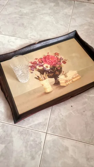 Bandeja decorativa grande Italia