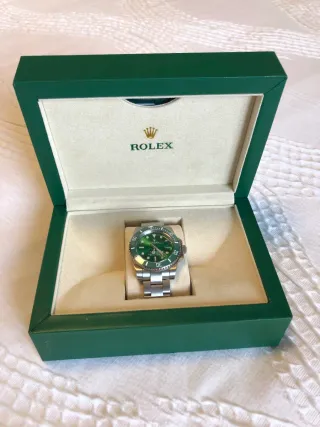 Reloj Verde Más información por privado