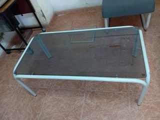 Conjunto 4 sillones modulares y mesita.