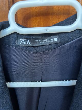 Americana Zara Azul Talla Eur 46 (S)