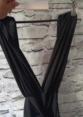 Vestido largo Zoe Shop negro talla única
