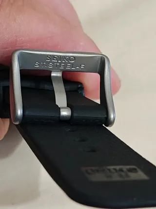 Cinturino Seiko Z22 Gomma Nero