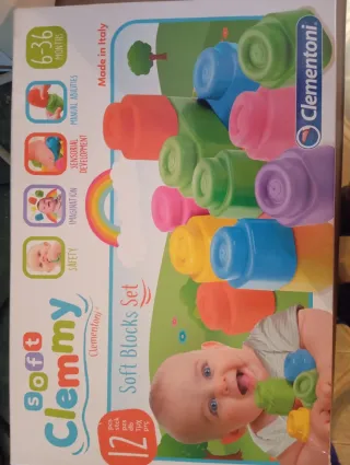 Clemmy Soft Blocks Set 12 Pezzi