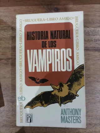 Historia natural de los vampiros. Anthony Masters