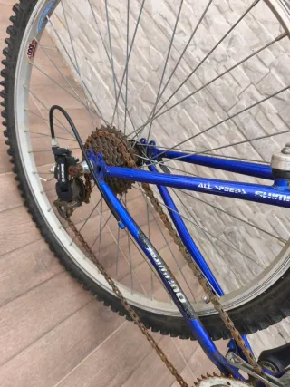 Bicicleta Montaña 328 Azul/Blanca