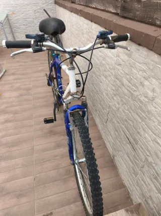 Bicicleta Montaña 328 Azul/Blanca