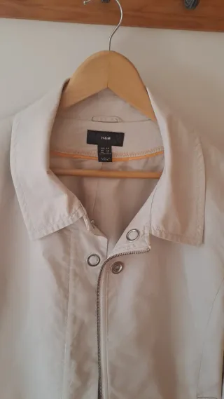 Gabardina H&M Beige Talla 44