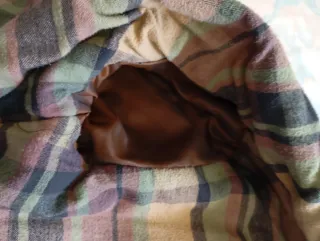 Chaqueta de cuero sintético hombre XXL