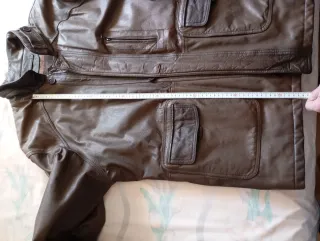 Chaqueta de cuero sintético hombre XXL