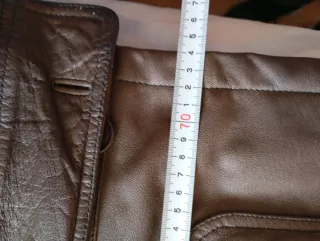 Chaqueta de cuero sintético hombre XXL