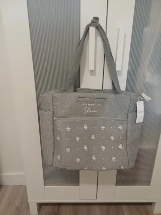 Bolsa Maternidad Disney Gris