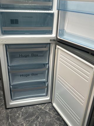 Nevera Combi Haier Acero