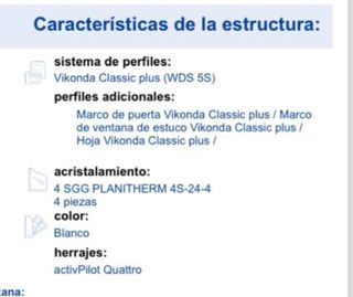 Ventana PVC Oscilobatiente 110x103