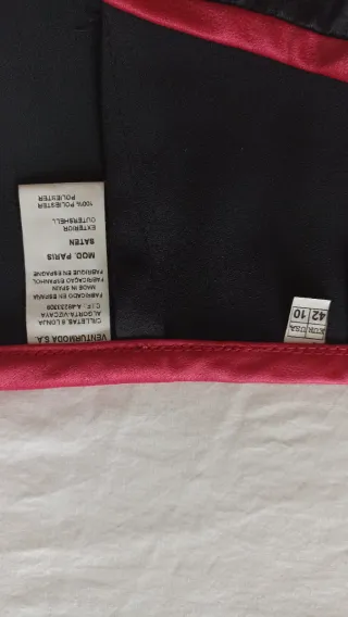 Conjunto fiesta pantalón y top negro