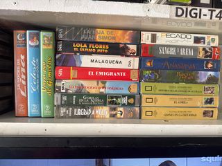 Lote 17 Películas VHS Variadas