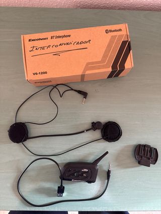 Excelvan / Ejeas V6 - Intercomunicador casco moto