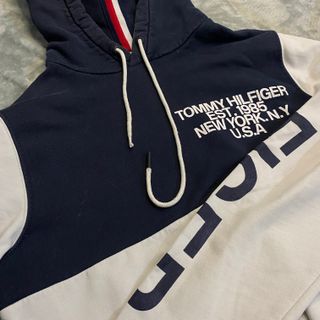 Sudadera Tommy Hilfiger Azul y Blanca
