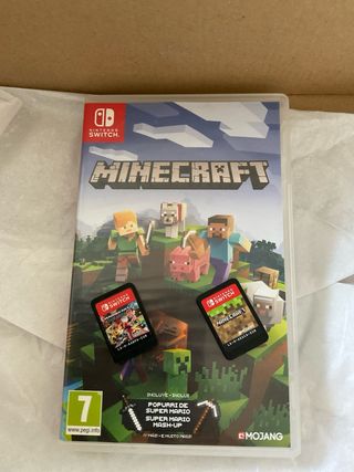 Nintendo Switch  2019 + Minecraft y Mario Kart 8