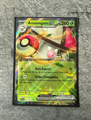 Amoonguss Ex Juntos De Aventuras Carta Pokemon