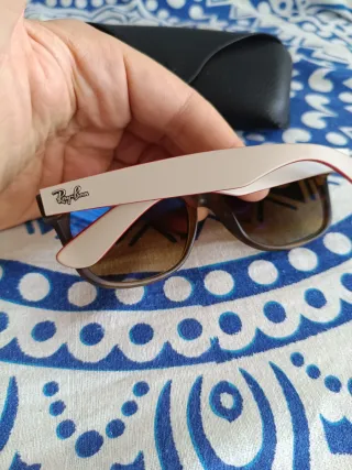 Gafas Ray-Ban New Wayfarer Marrón/Rojo 55