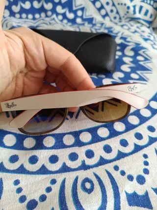Gafas Ray-Ban New Wayfarer Marrón/Rojo 55