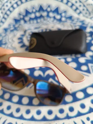 Gafas Ray-Ban New Wayfarer Marrón/Rojo 55